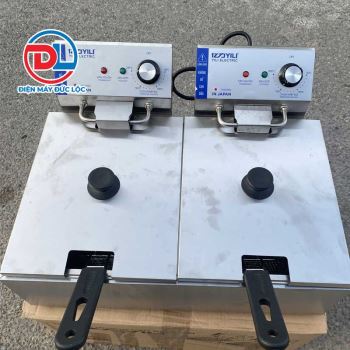 Bếp chiên đôi 12 lít Đức Lộc