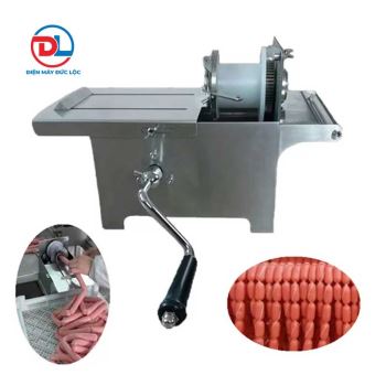 Máy buộc chỉ xúc xích, lạp xưởng quay TAY