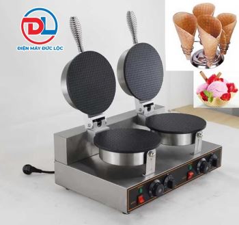 Máy làm bánh ốc quế đôi