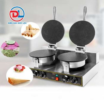 Máy làm bánh ốc quế bằng điện 