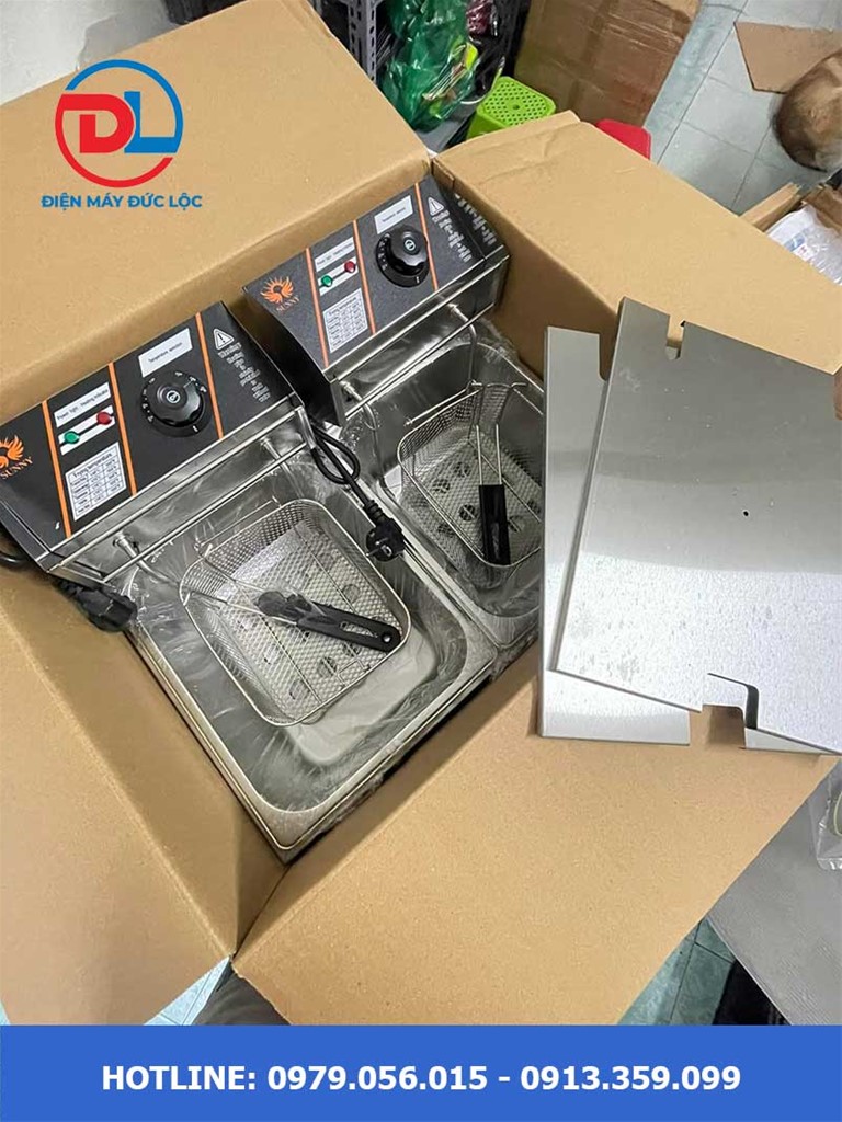 bếp chiên nhúng điện 12 lít