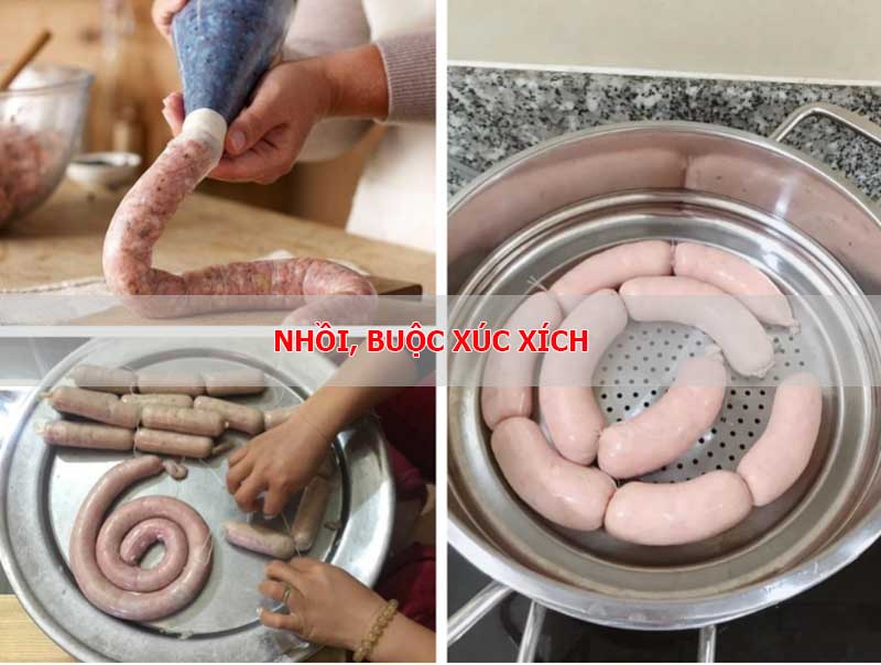 CÁCH LÀM XÚC XÍCH TẠI NHÀ NGON, SẠCH