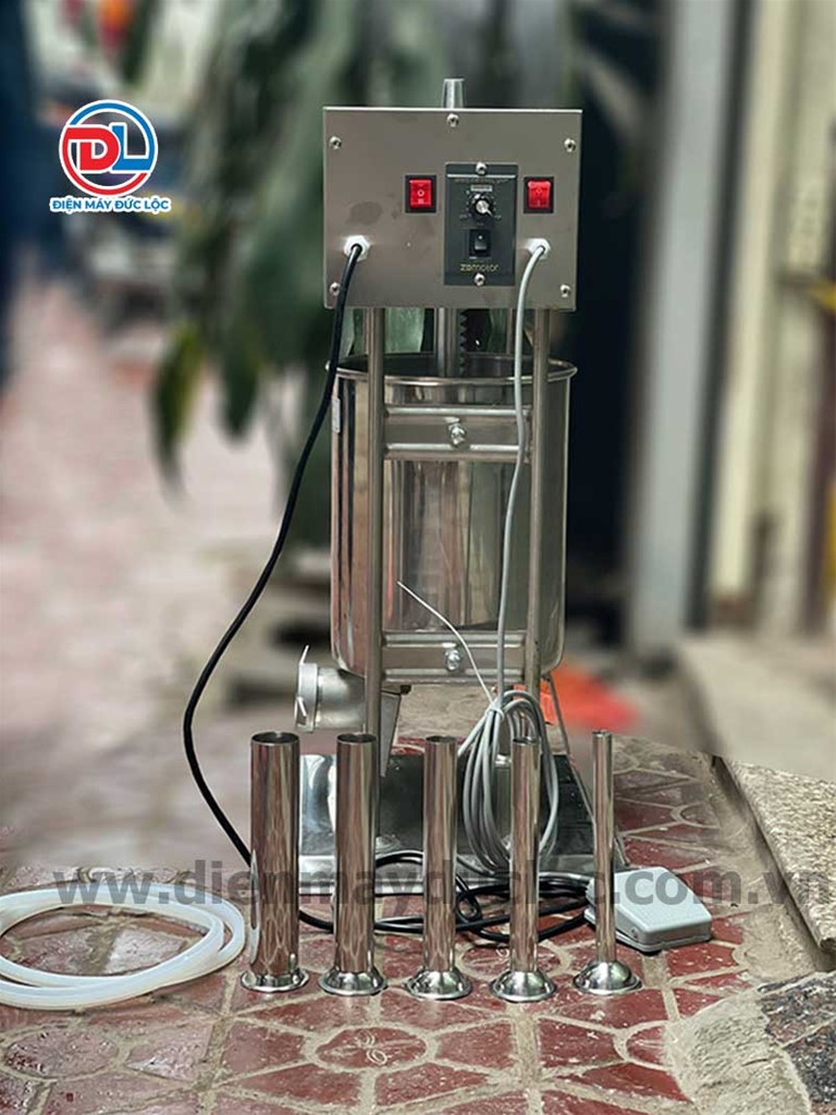 máy đùn xúc xích điện 10 lít 