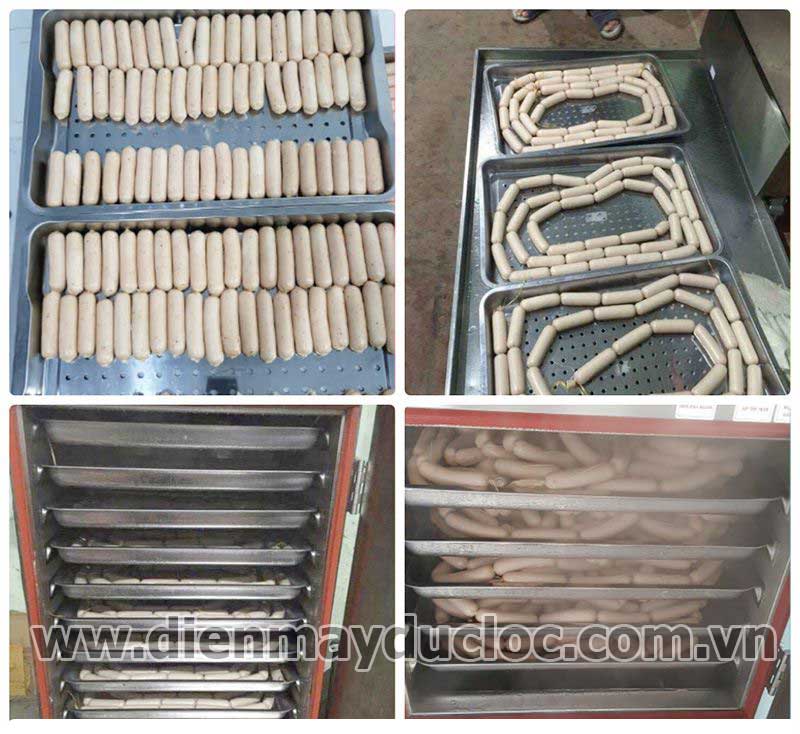tủ hấp xúc xích bao nhiêu tiền