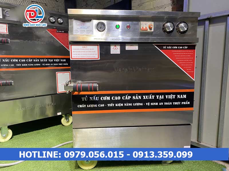 tủ hấp giò chả 4 khay điện