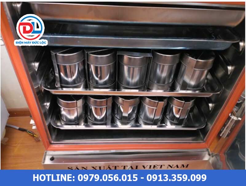 tủ hấp giò chả đức lộc giá tốt